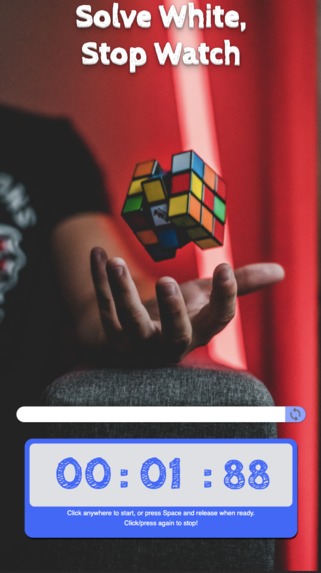 Solve White, Stop Watch – screenshot 1