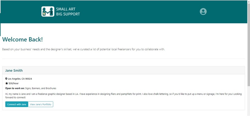 Small Art Big Support – screenshot 3