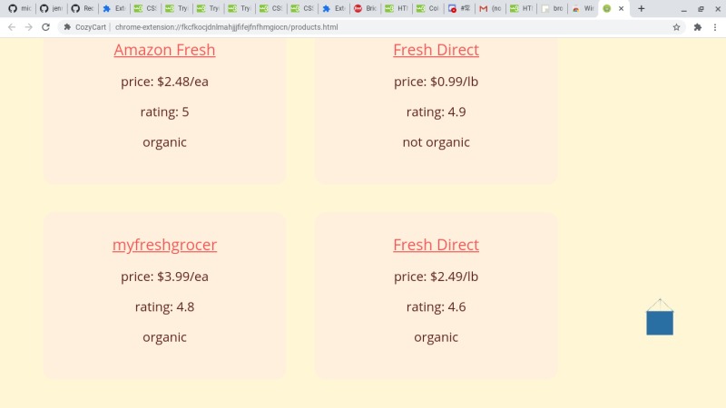 Cozy Cart – screenshot 1