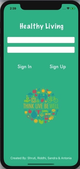 Healthy Living – screenshot 1