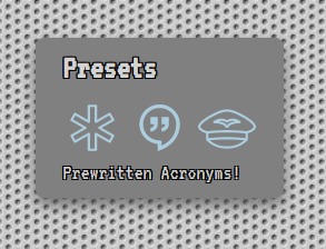 Custom Acronyms Retro – screenshot 7