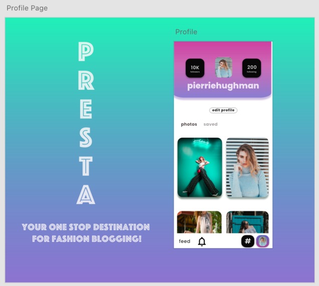 Presta – screenshot 1