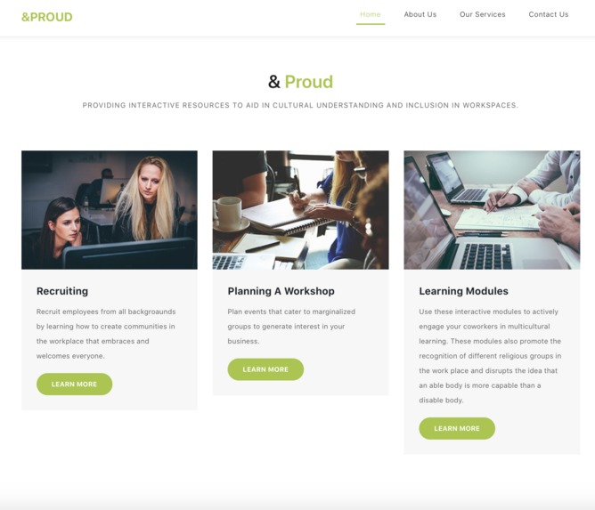 &Proud: Developing Better Workplaces For All – screenshot 4