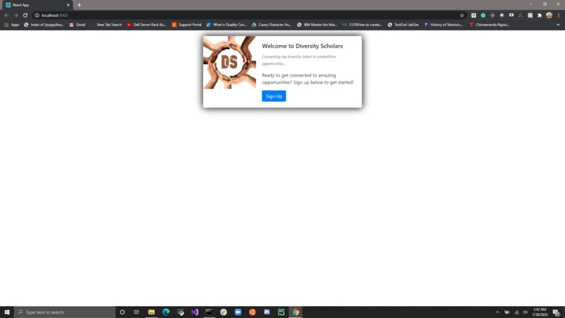 Diversity Scholars – screenshot 1