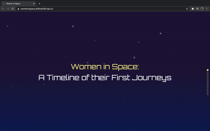 Women in Space – screenshot 1