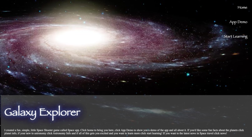 Galaxy Explorer – screenshot 2