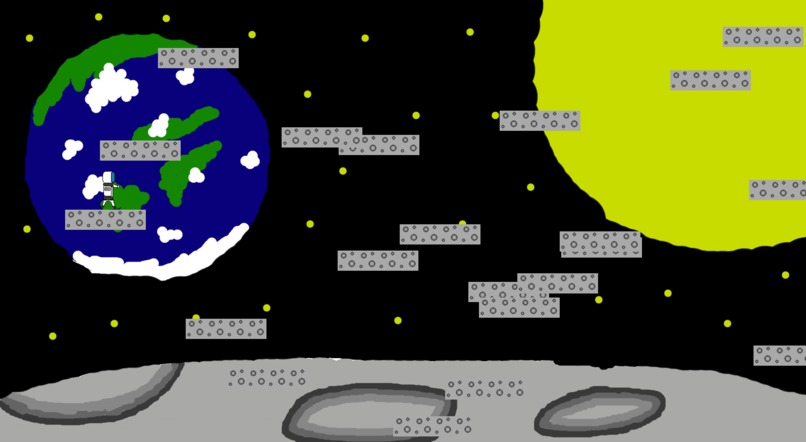 space-platform-game – screenshot 1
