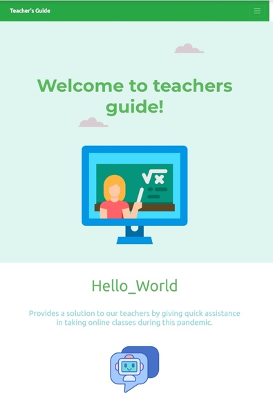 Teachers-Guide – screenshot 1