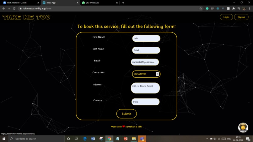 Take Me Too – screenshot 4