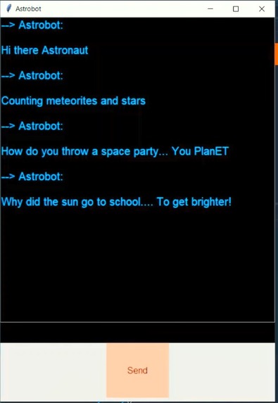  PLANET RECOGNITION AND CHATBOT  – screenshot 2
