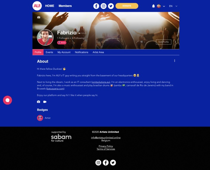 Artists Unlimited – screenshot 3