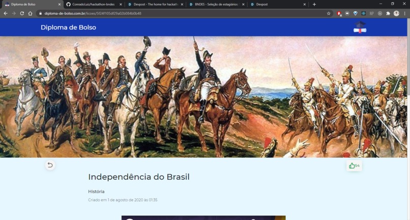 Diploma de Bolso – screenshot 4