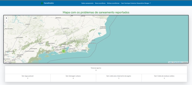 Saneômetro – screenshot 1