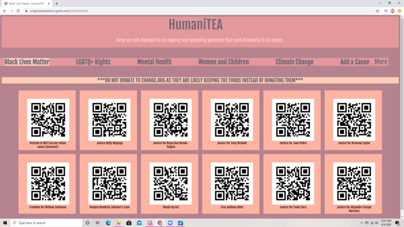 HumaniTEA – screenshot 3