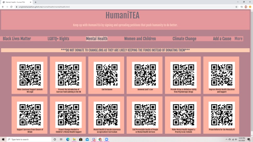 HumaniTEA – screenshot 5