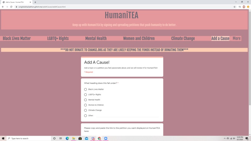 HumaniTEA – screenshot 8