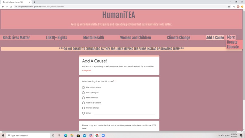 HumaniTEA – screenshot 9