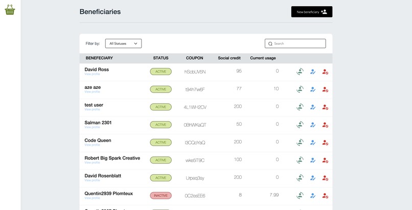 Virtual Food Bank – screenshot 5