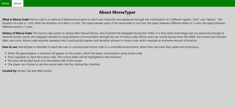 MorseTyper – screenshot 2