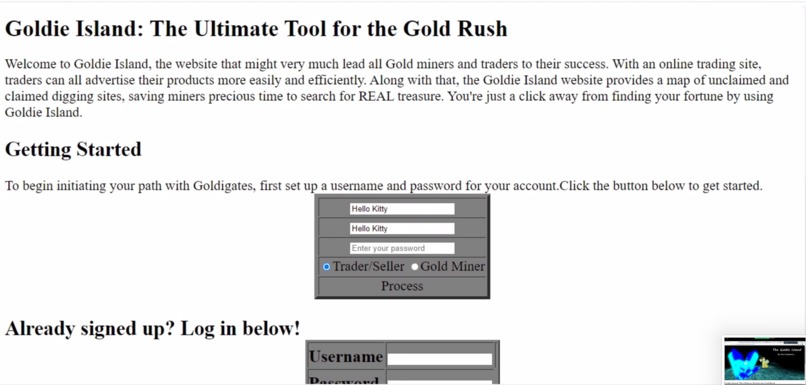 ByteHacks 2020 - Goldie Island – screenshot 3