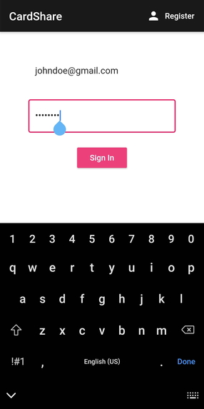 CardShare – screenshot 5