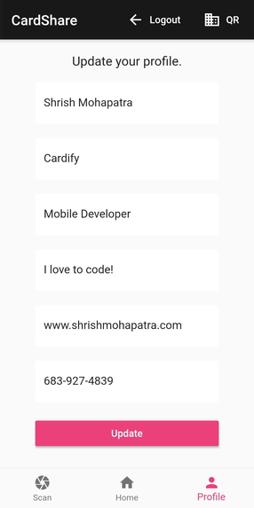 CardShare – screenshot 4