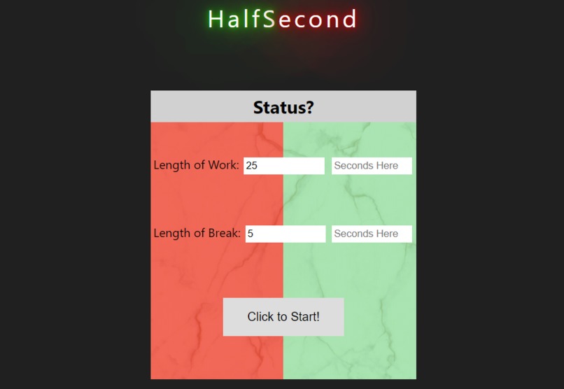 HalfSecond – screenshot 1