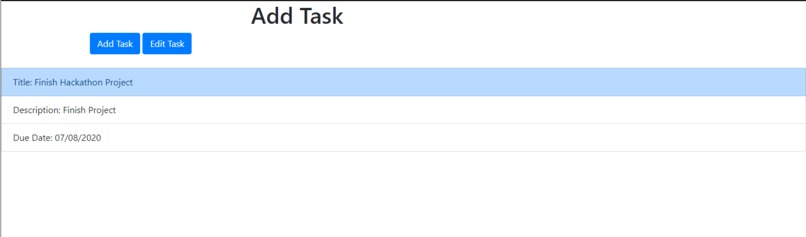 To Do List – screenshot 1