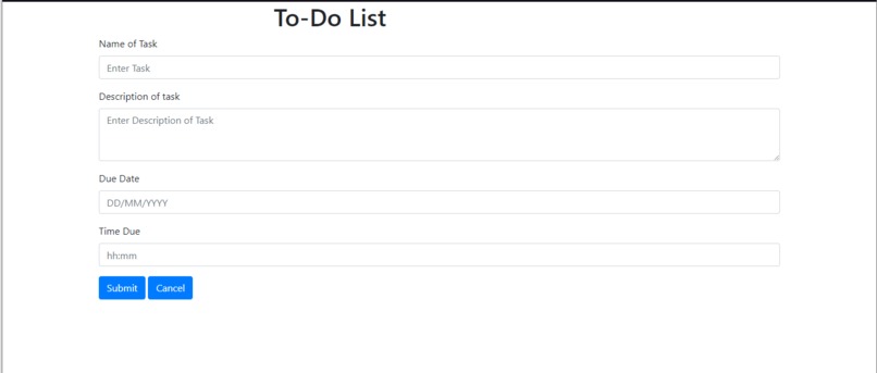 To Do List – screenshot 2
