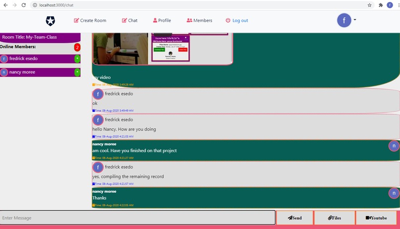 Auth0 Chat Teams – screenshot 3