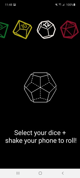 D&D Dice Roller  – screenshot 2