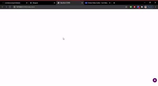 Manifest COVID – screenshot 4