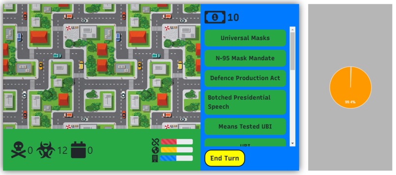 Covid Sim 2020 – screenshot 1