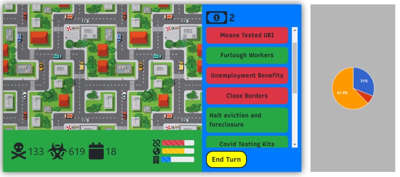 Covid Sim 2020 – screenshot 2