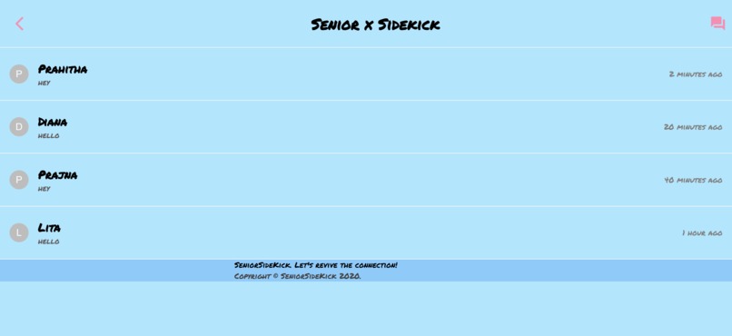 SeniorSidekick – screenshot 2