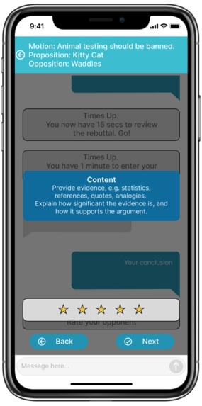 Debater – screenshot 3