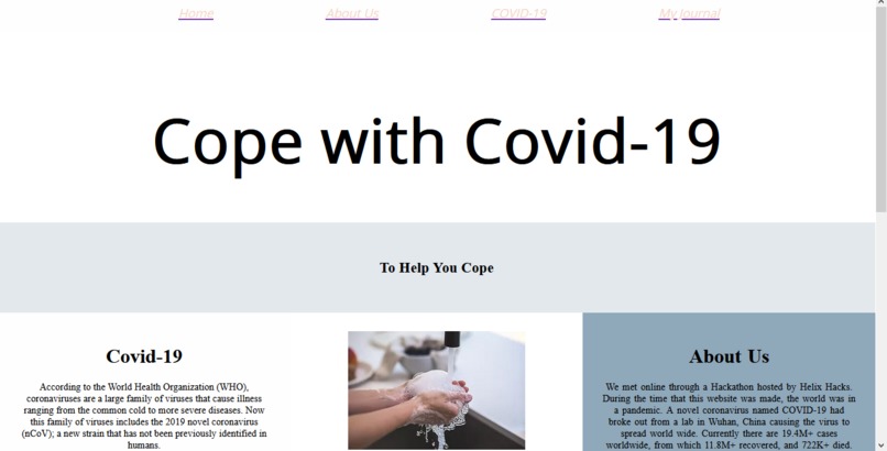 Cope With COVID – screenshot 1