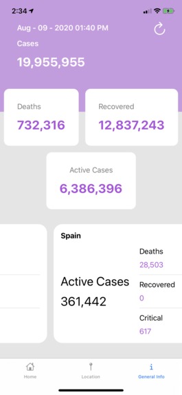 CoviTrack – screenshot 4