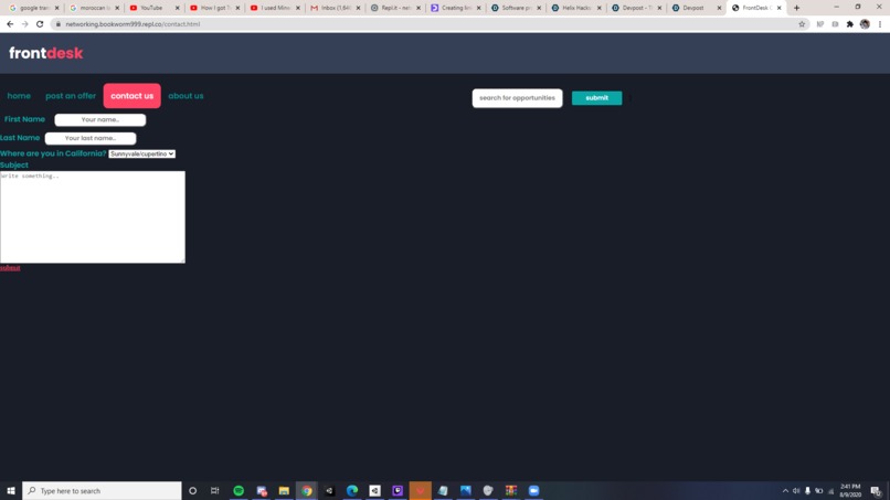 frontdesk – screenshot 5