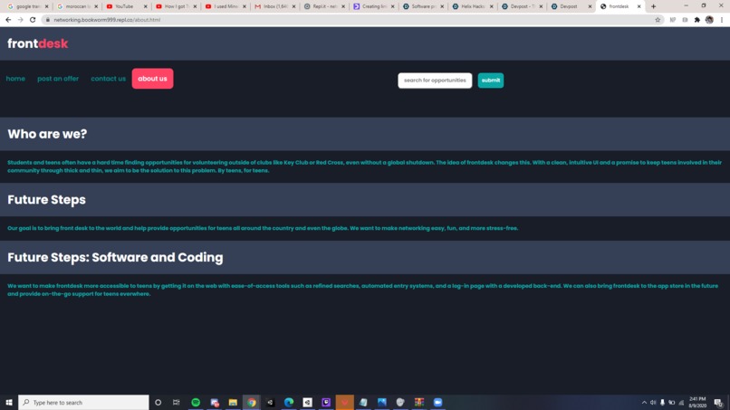 frontdesk – screenshot 3