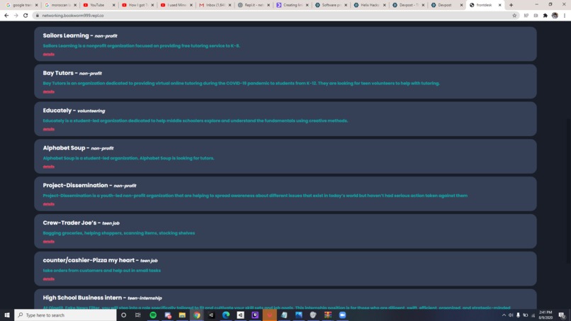 frontdesk – screenshot 2