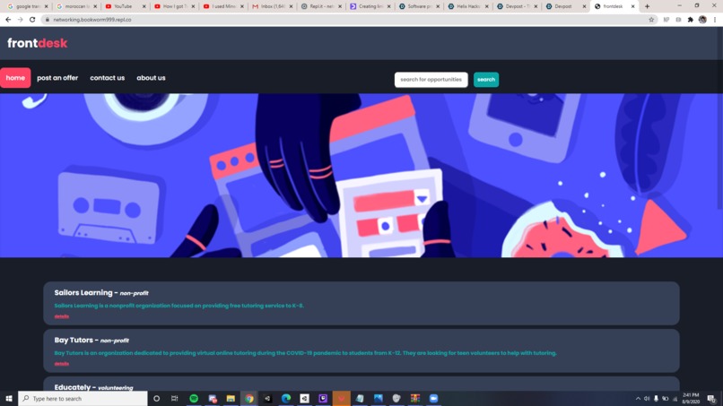 frontdesk – screenshot 1