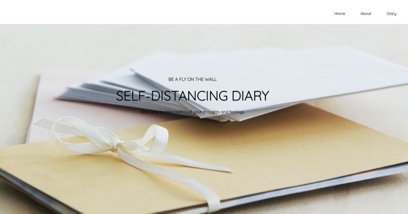 My Self Distancing Diary – screenshot 1