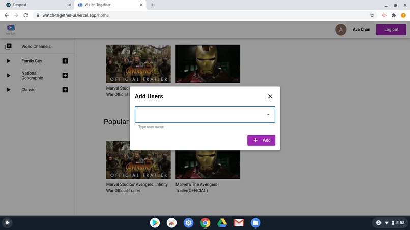 Watch Together – screenshot 4