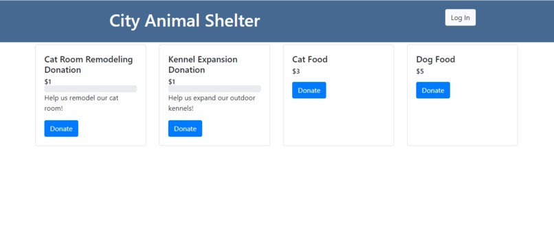 CharityPool – screenshot 2