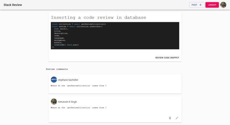 Stack Review – screenshot 2