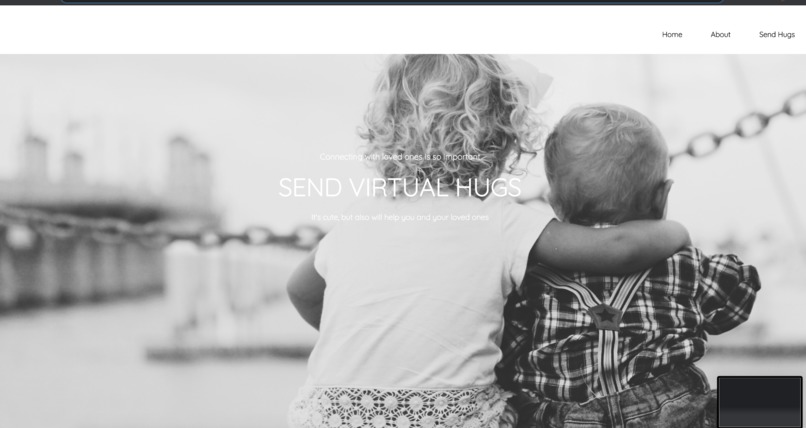 Send Virtual Hugs – screenshot 1