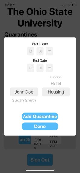 COVID Watch – screenshot 6