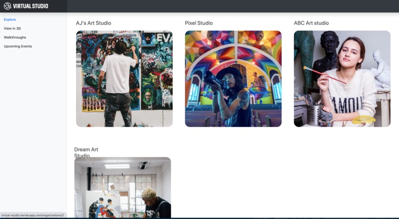 Virtual Studio - Tools to help artists/galleries go digital – screenshot 2