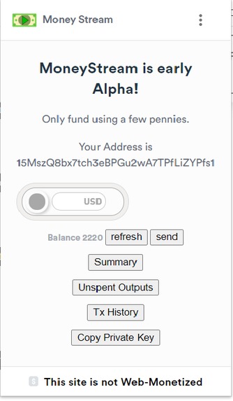 MoneyStream – screenshot 1